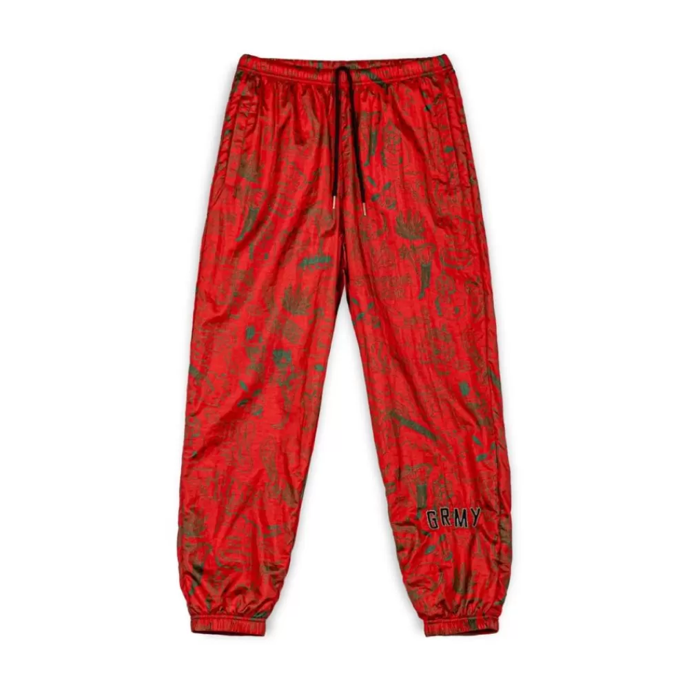 Grimey Pantalon Chandal The Toughest Satin Red | Spring 23 New