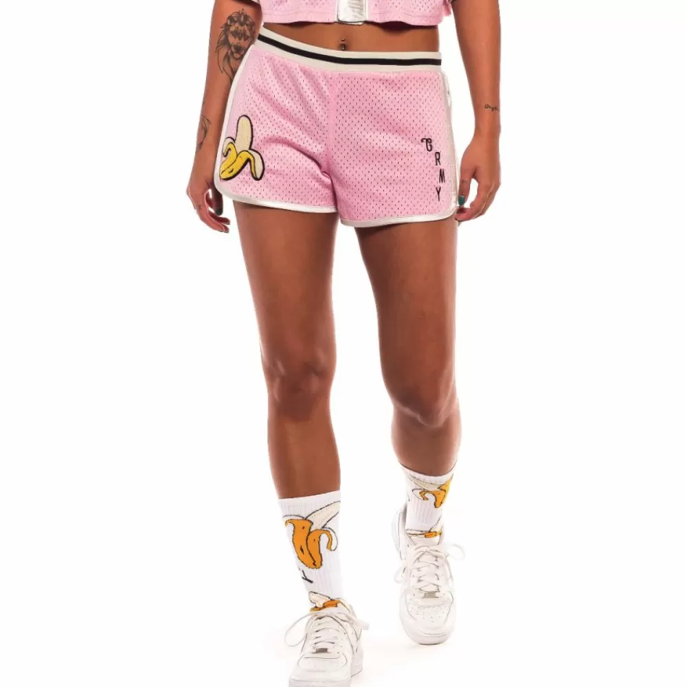Grimey Pantalon Corto De Chica "Jungle Punch" - Pink | Spring 22 Best Sale