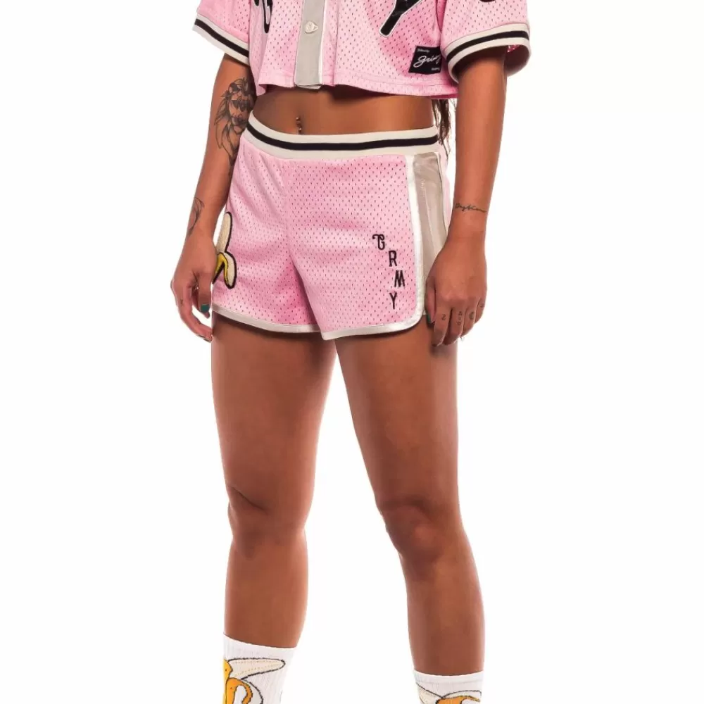 Grimey Pantalon Corto De Chica "Jungle Punch" - Pink | Spring 22 Best Sale