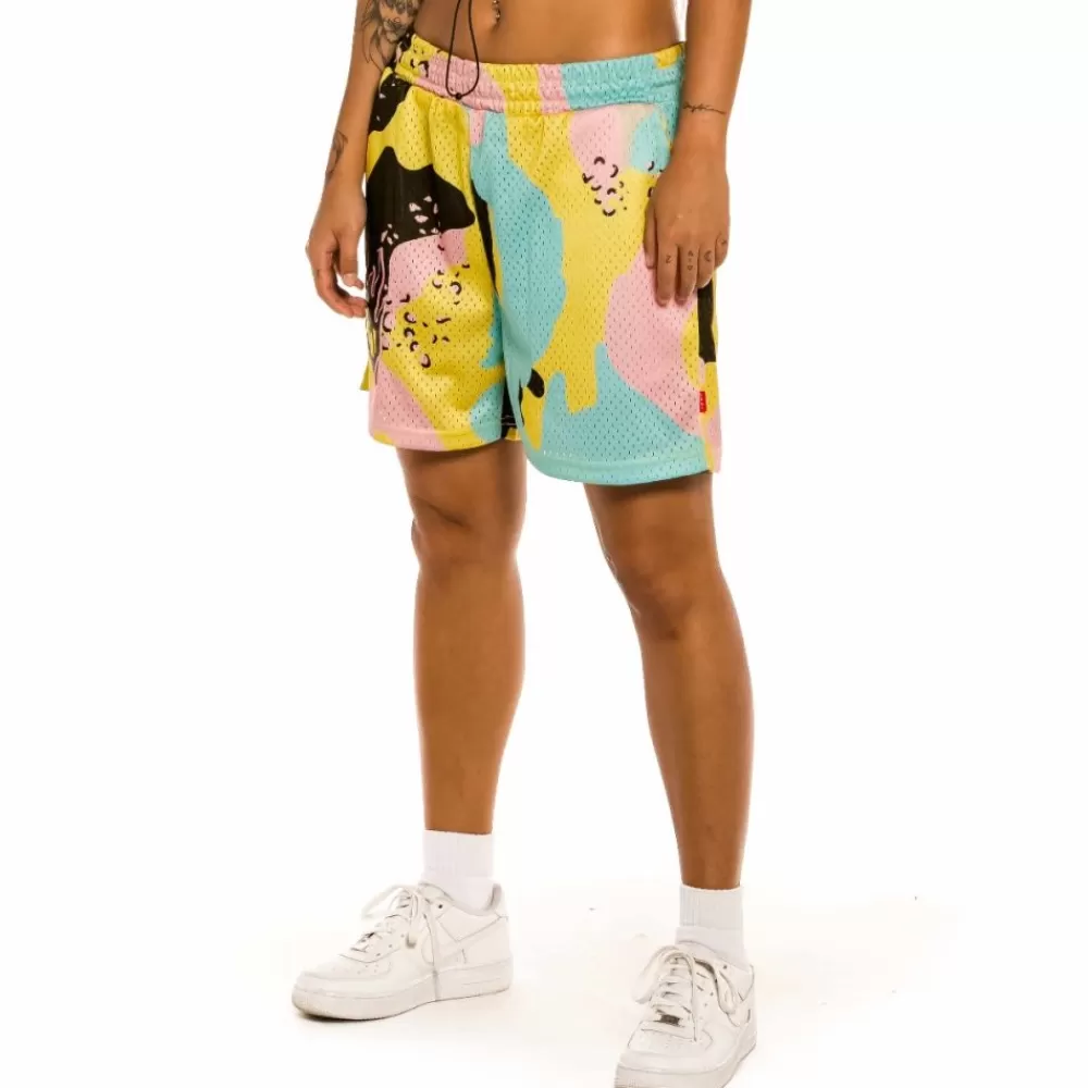 Grimey Pantalon Corto De Chica "Trespass All Over Print" - Camo | Summer 22 New