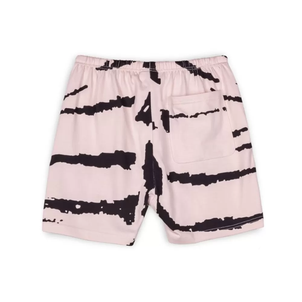 Grimey Pantalon Corto Cloven Tongues All Over Print - Cream | Summer 23 Store