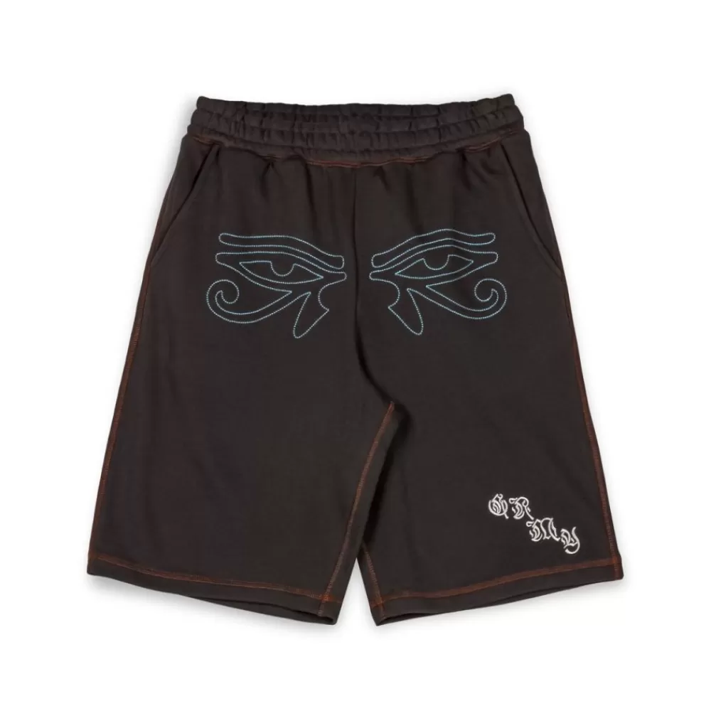 Grimey Pantalon Corto Fire Route - Black | Spring 23 Flash Sale