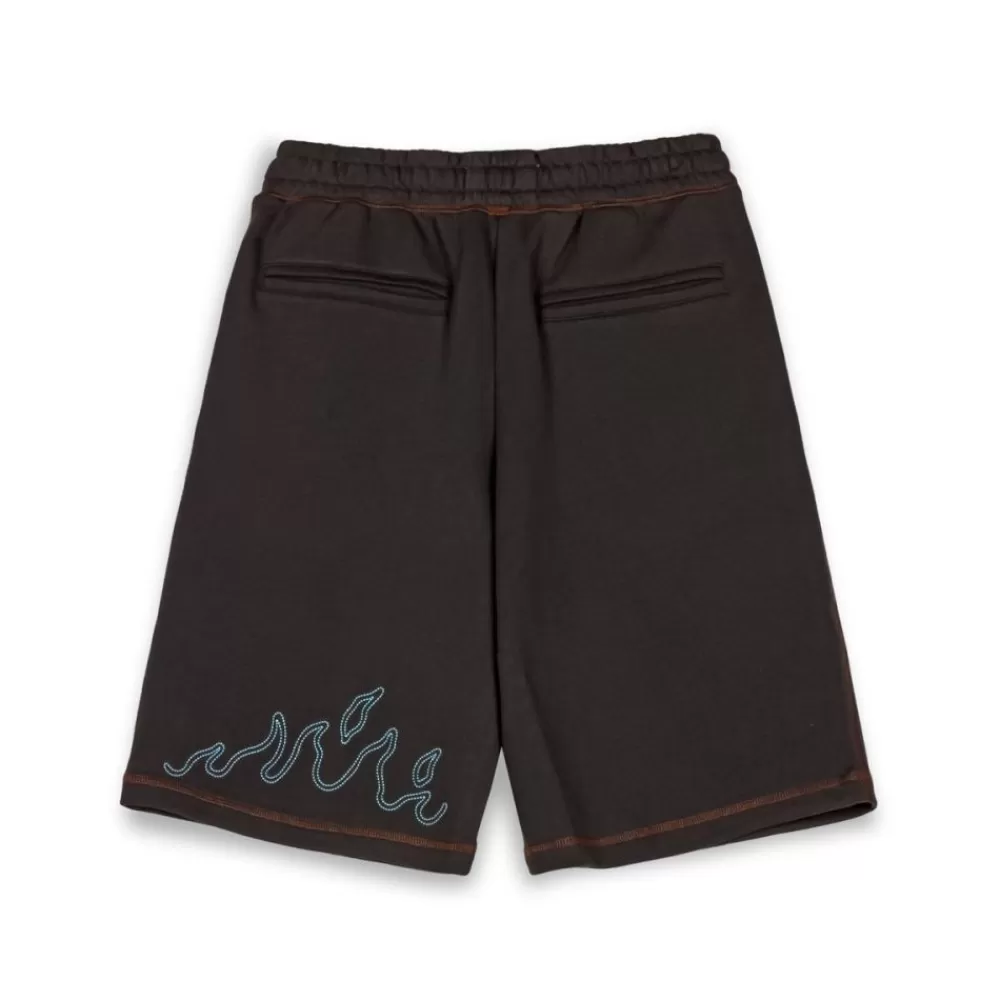 Grimey Pantalon Corto Fire Route - Black | Spring 23 Flash Sale