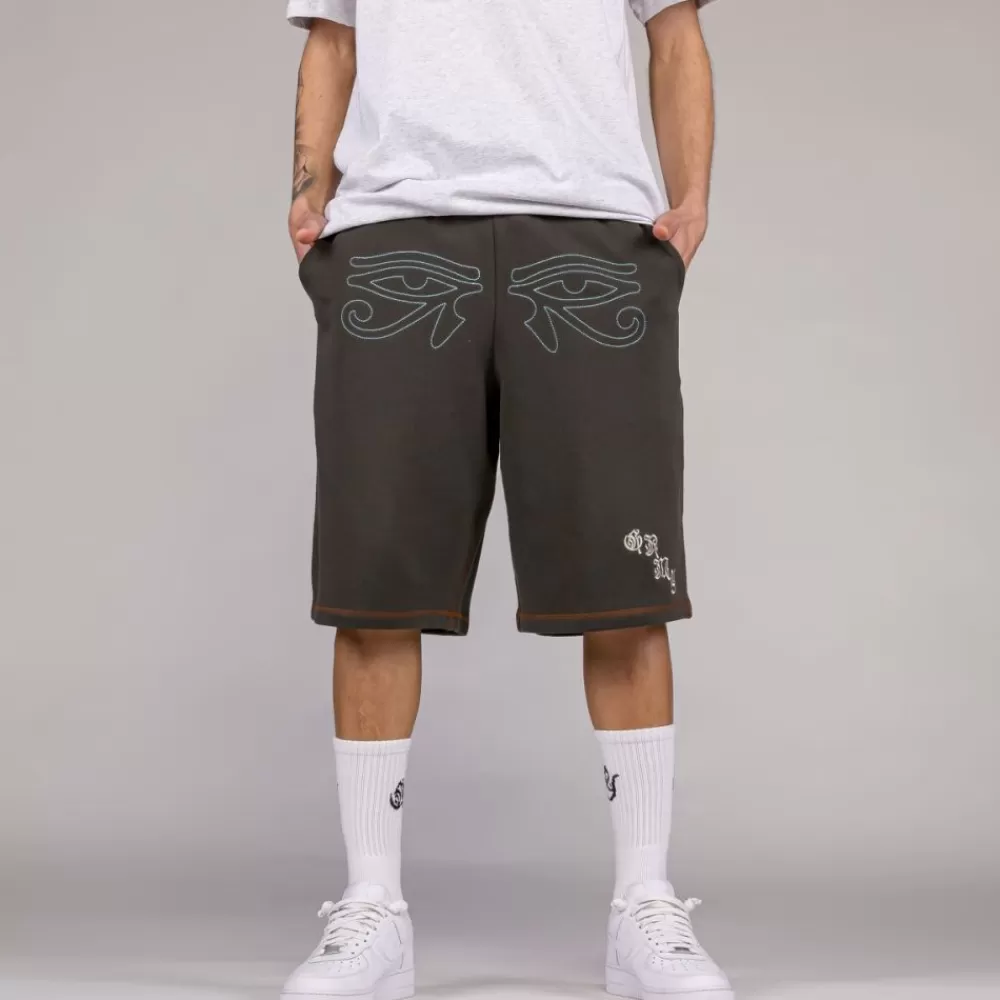 Grimey Pantalon Corto Fire Route - Black | Spring 23 Flash Sale