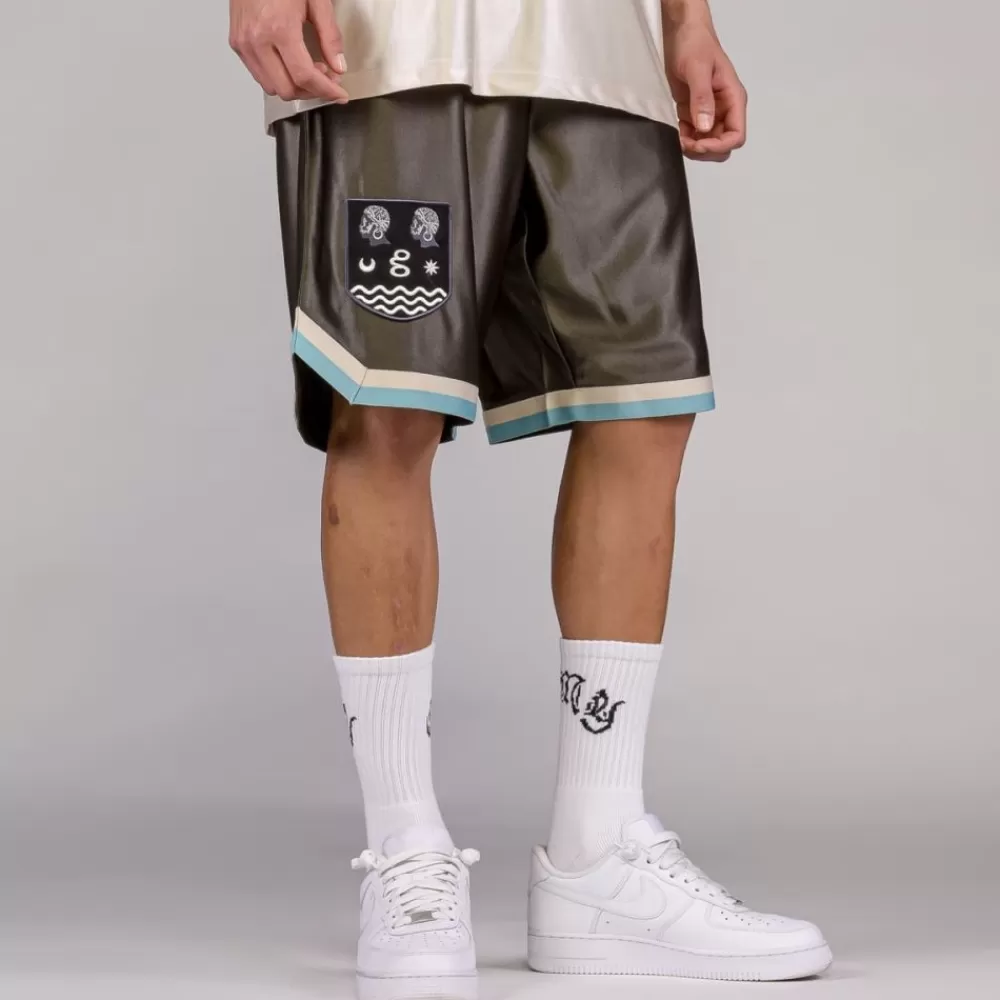 Grimey Pantalon Corto Fire Route - Black | Spring 23 Discount