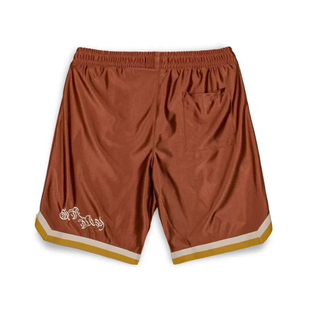 Grimey Pantalon Corto Fire Route - Brown | Spring 23 Best Sale