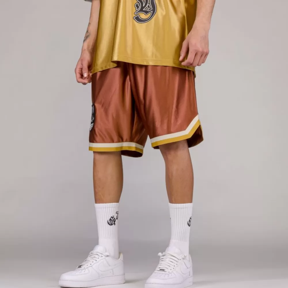 Grimey Pantalon Corto Fire Route - Brown | Spring 23 Best Sale