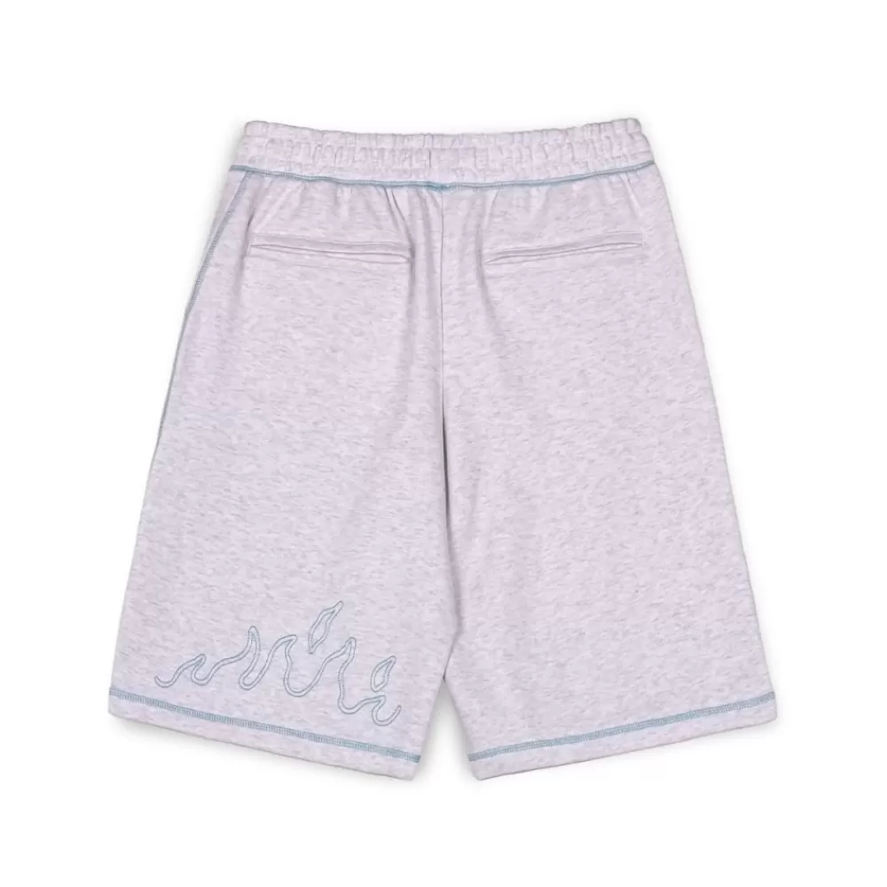 Grimey Pantalon Corto Fire Route - Sport Grey | Spring 23 Fashion
