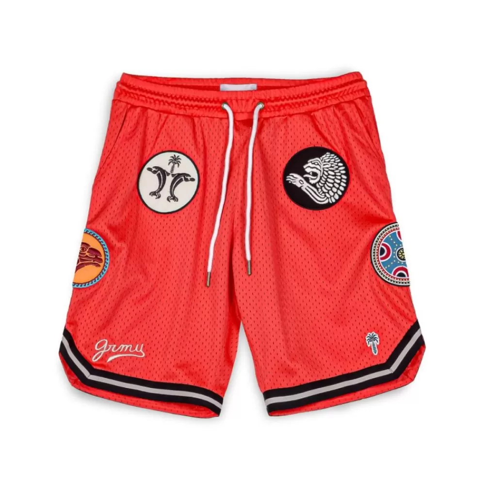 Grimey Pantalon Corto The Clout - Red | Spring 23 Fashion