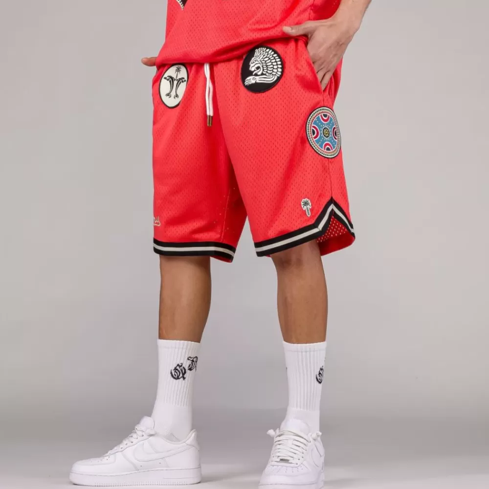 Grimey Pantalon Corto The Clout - Red | Spring 23 Fashion