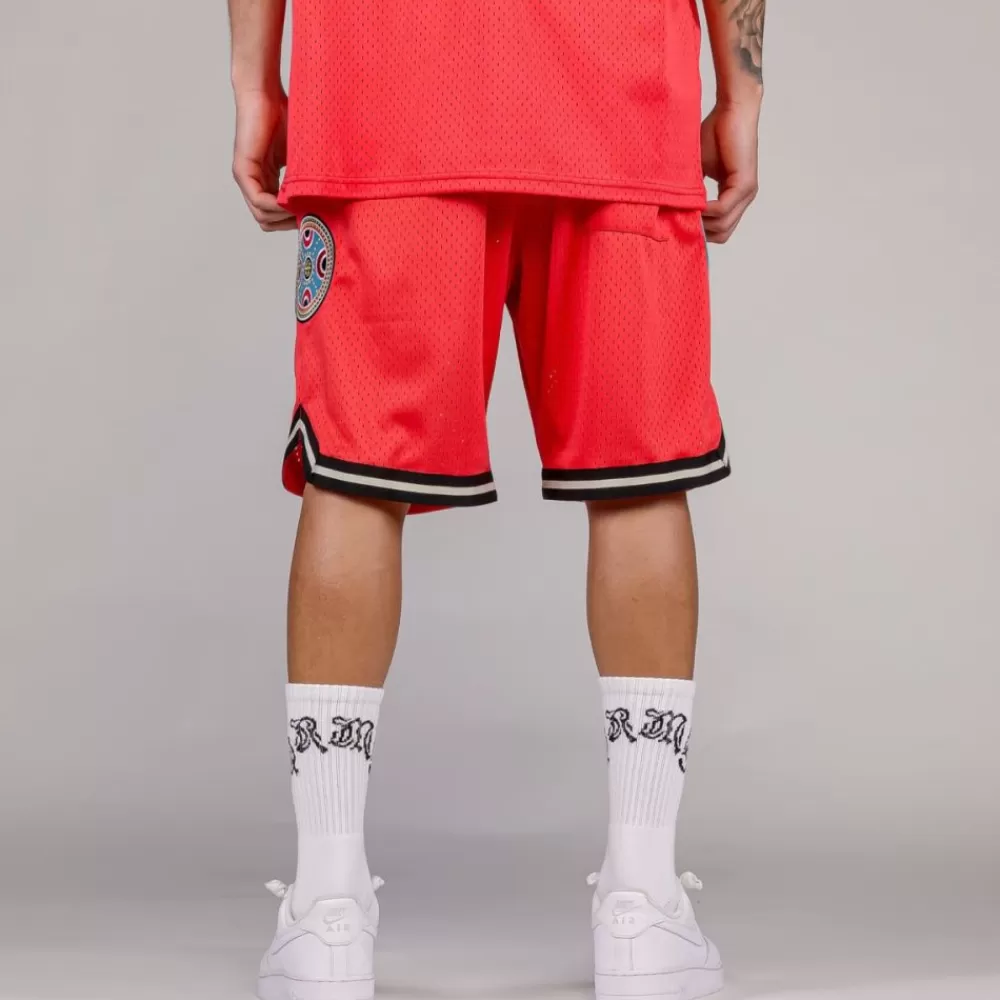 Grimey Pantalon Corto The Clout - Red | Spring 23 Fashion