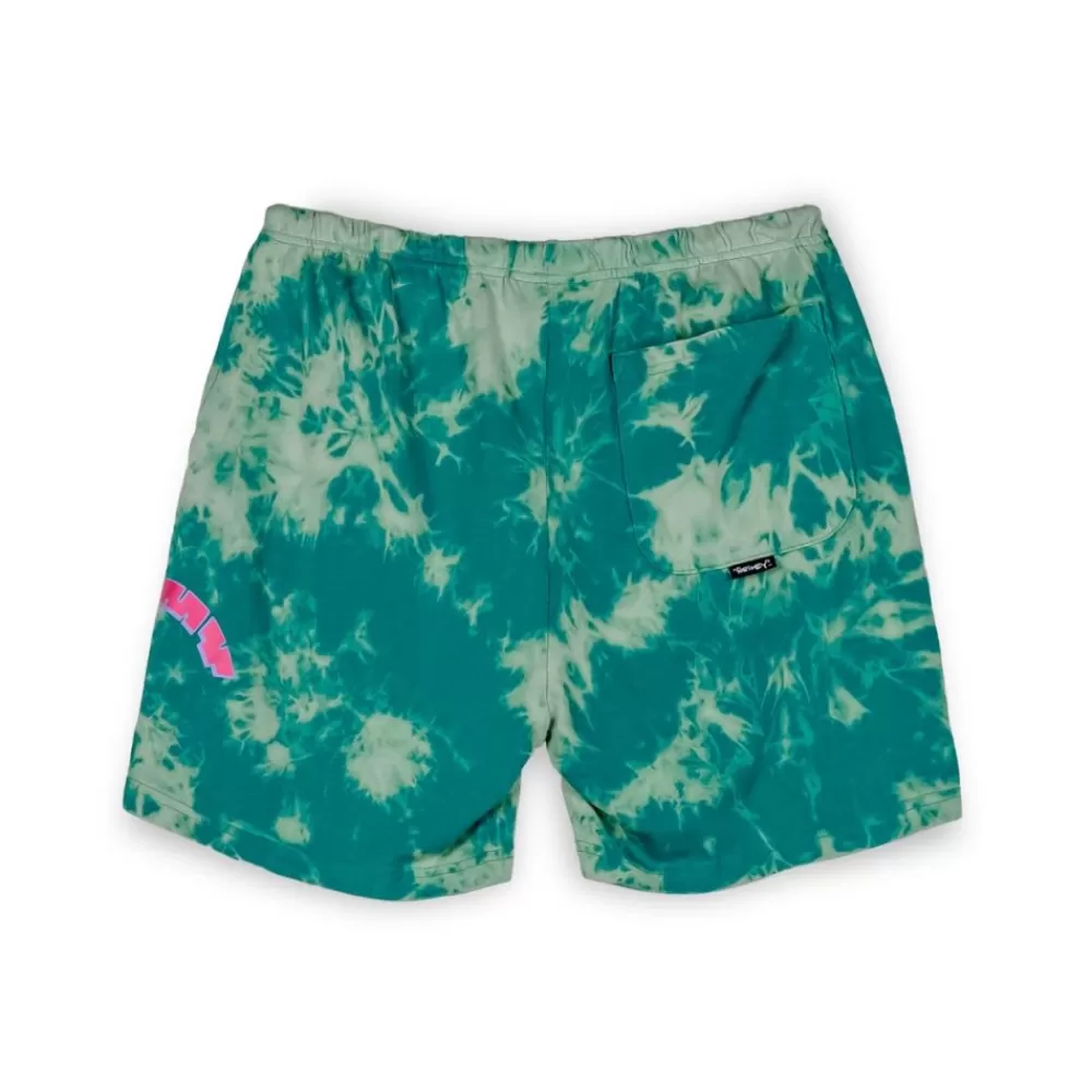 Grimey Pantalon Corto Ufollow - Bleached Blue | Spring 23 Sale