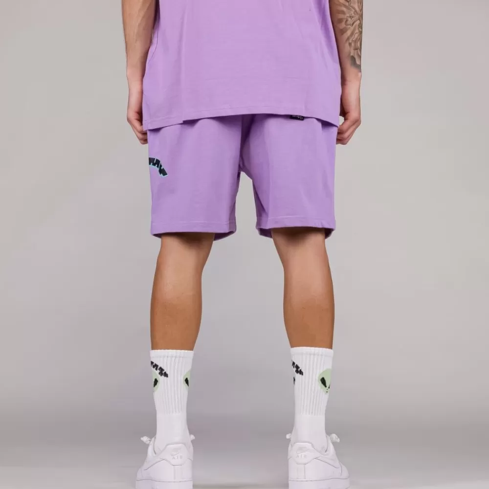 Grimey Pantalon Corto Ufollow - Lilac | Spring 23 Online