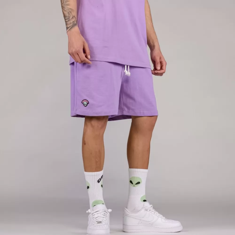 Grimey Pantalon Corto Ufollow - Lilac | Spring 23 Online