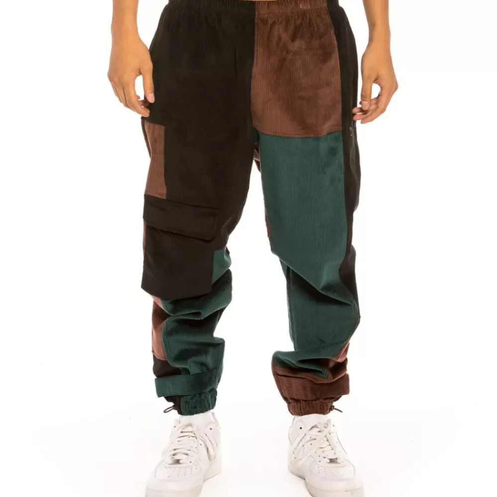 Grimey Pantalon "Aged Rum" Corduroy - Green | Winter 21 New