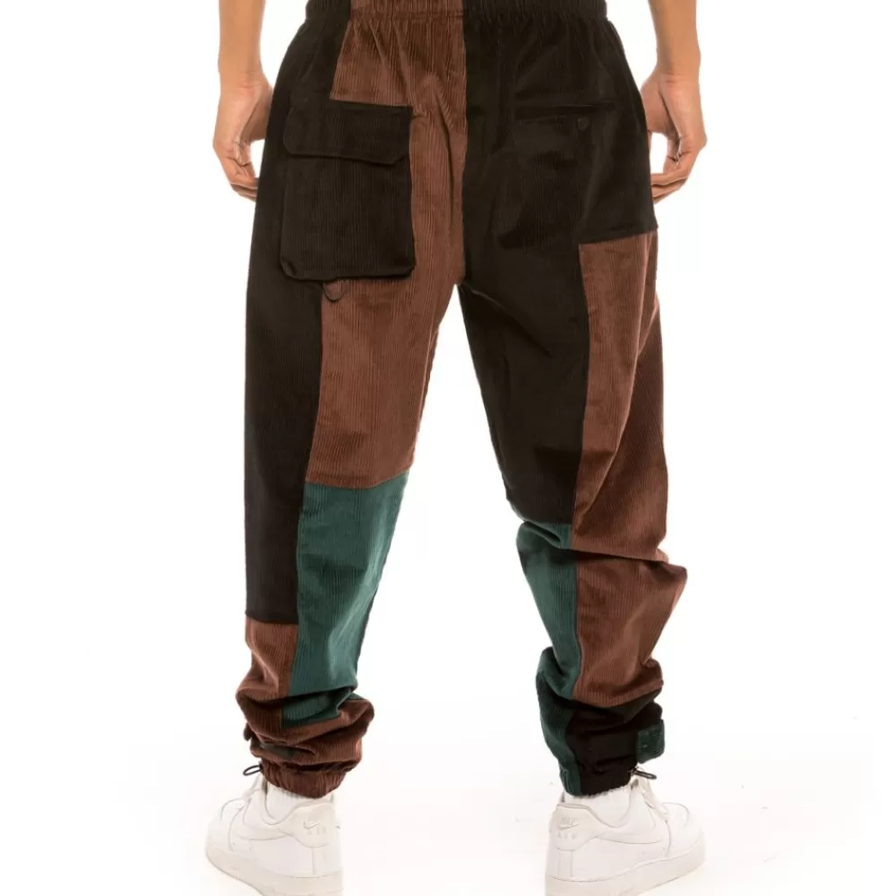 Grimey Pantalon "Aged Rum" Corduroy - Green | Winter 21 New