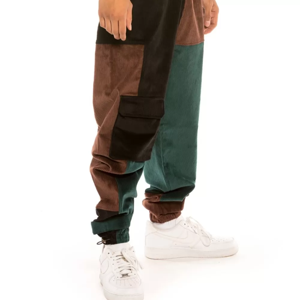 Grimey Pantalon "Aged Rum" Corduroy - Green | Winter 21 New