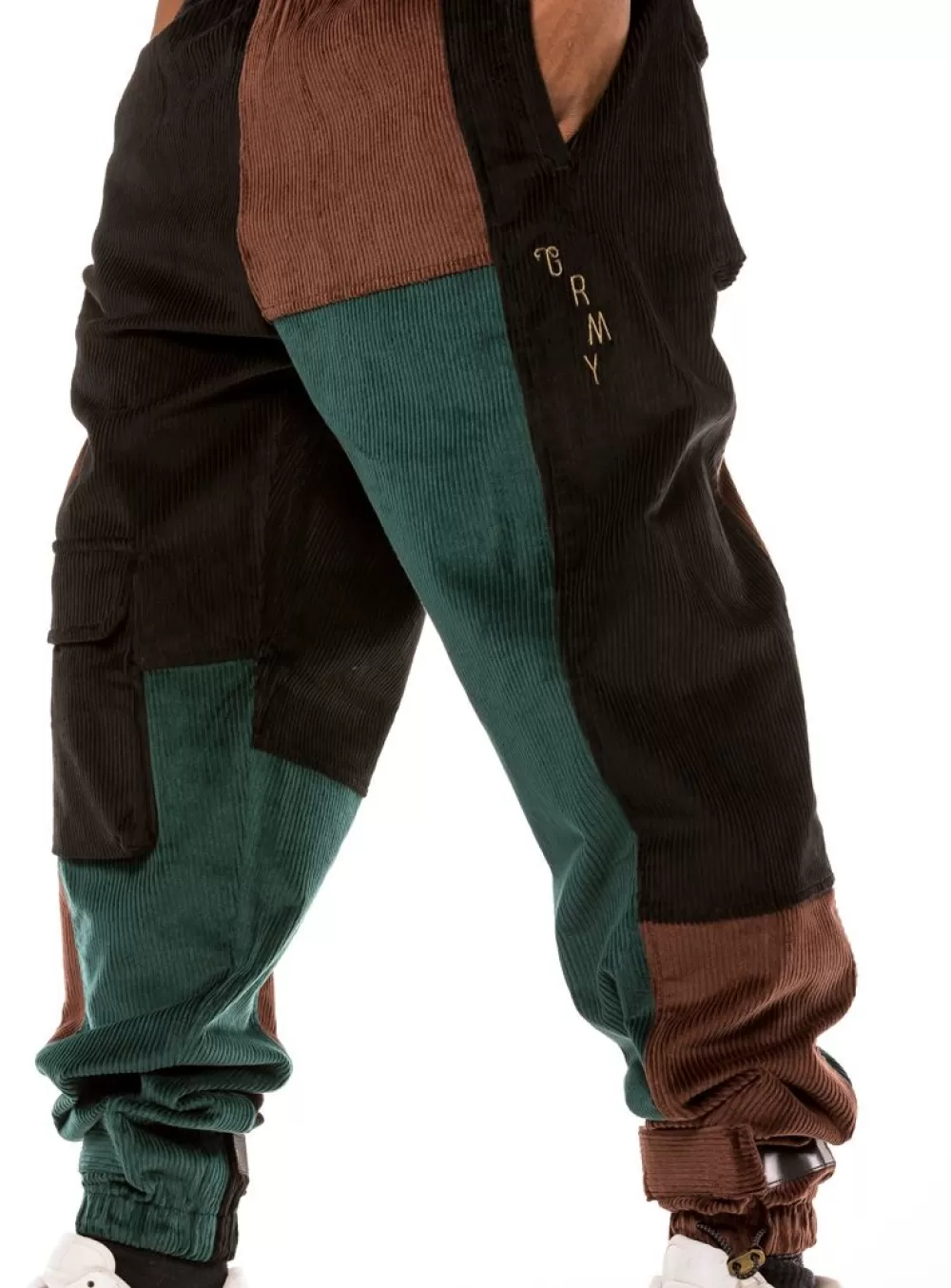 Grimey Pantalon "Aged Rum" Corduroy - Green | Winter 21 New