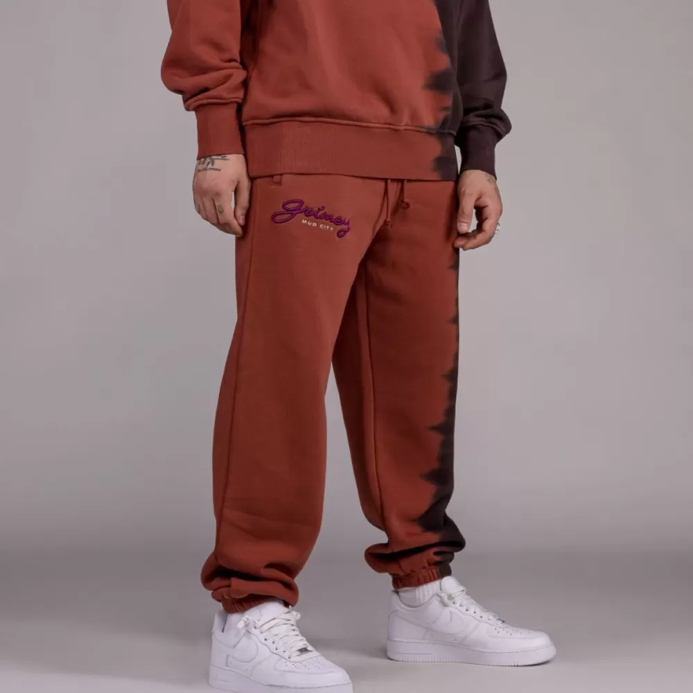 Grimey Pantalon "Dust Storm" Tie & Dye - Brown | Fall 22 Cheap