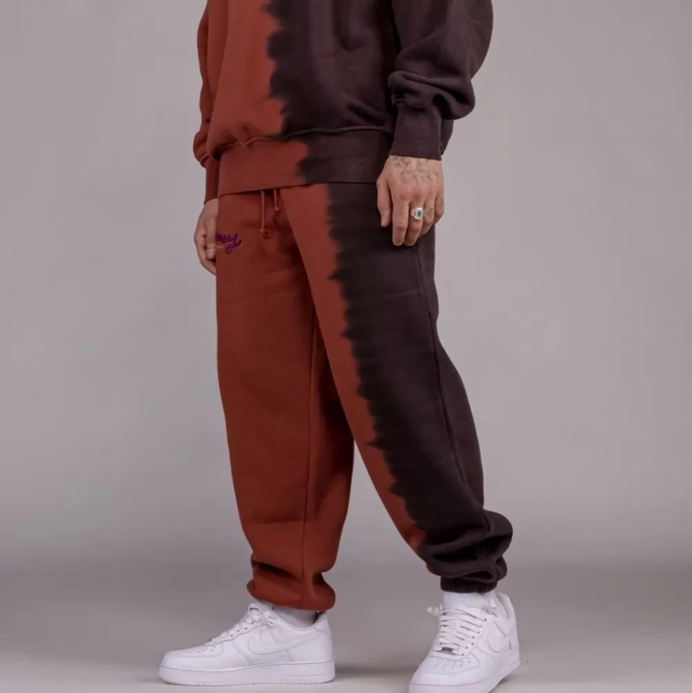 Grimey Pantalon "Dust Storm" Tie & Dye - Brown | Fall 22 Cheap