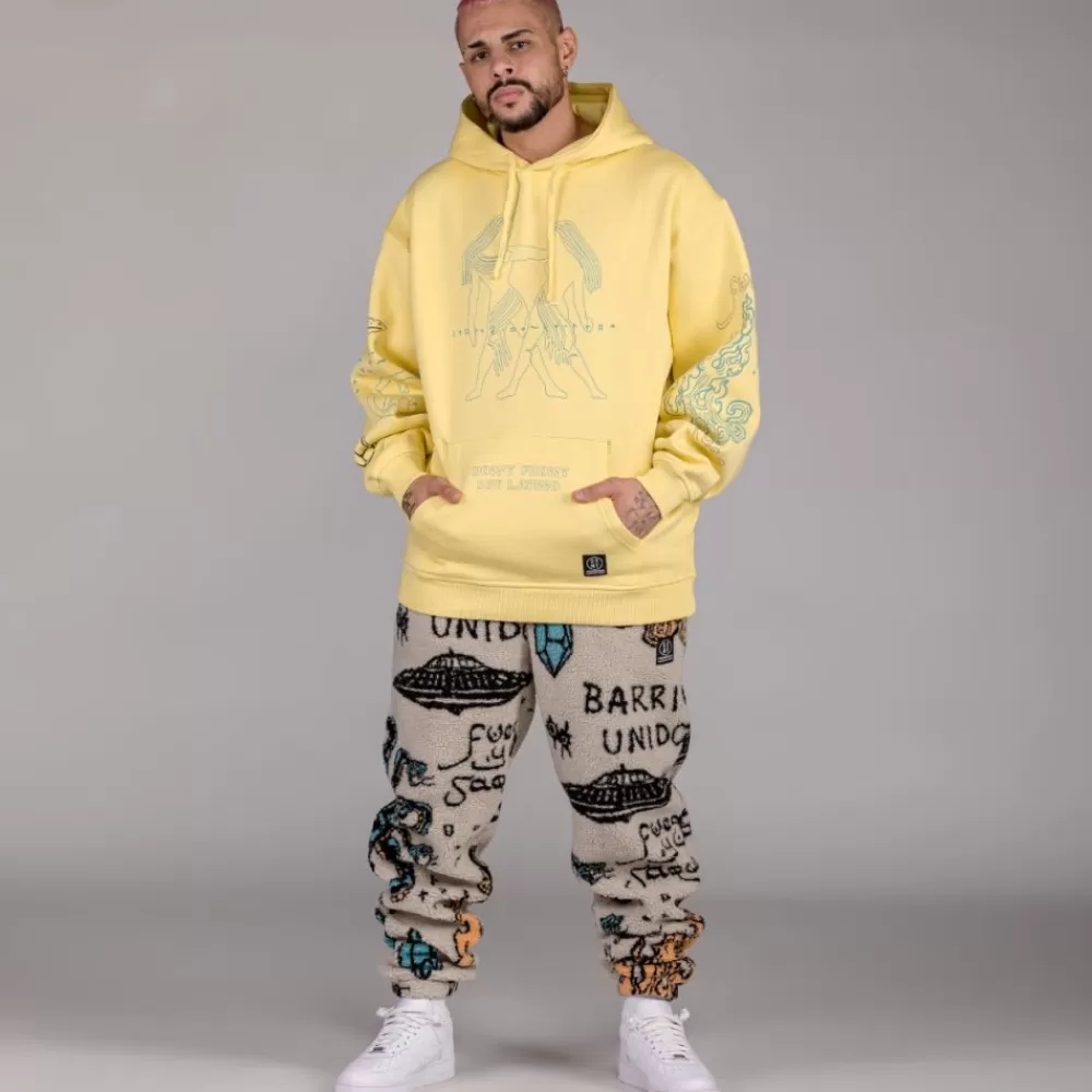 Grimey Pantalon Lost Boys All Over Sweatpants - Cream | Winter 22 Hot