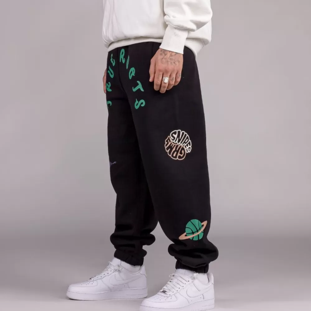 Grimey Pantalon "Snipes X True Roots"- Black | Fall 22 Outlet
