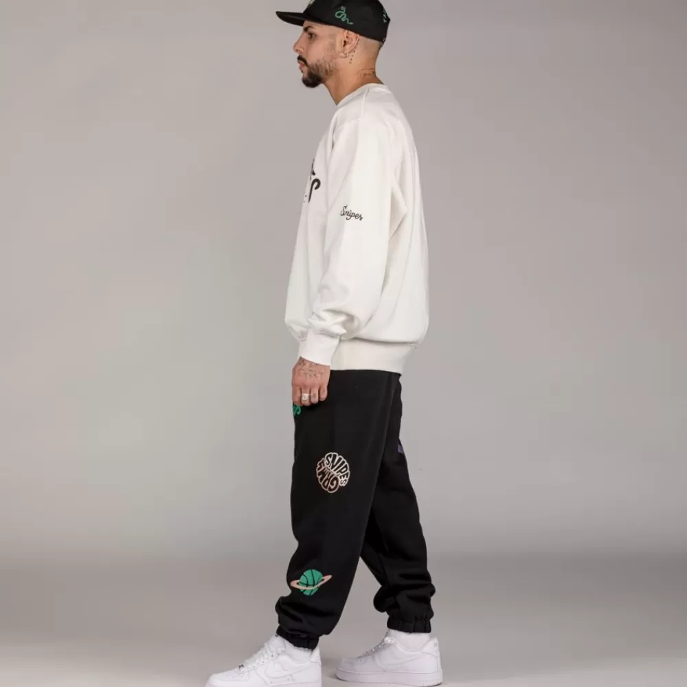Grimey Pantalon "Snipes X True Roots"- Black | Fall 22 Outlet