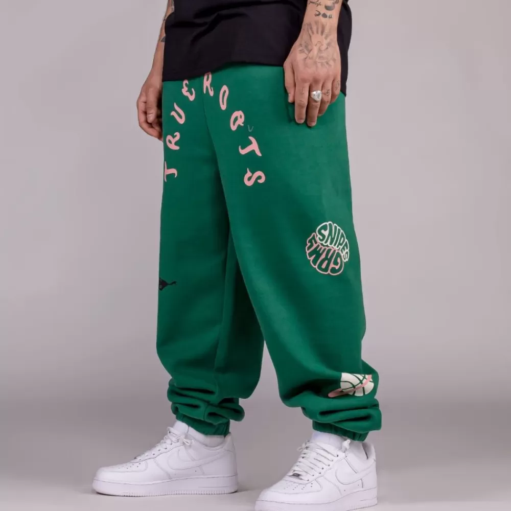 Grimey Pantalon "Snipes X True Roots"- Green | Fall 22 Shop