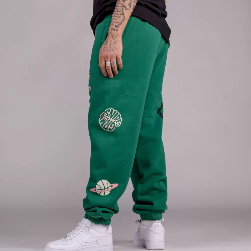 Grimey Pantalon "Snipes X True Roots"- Green | Fall 22 Shop