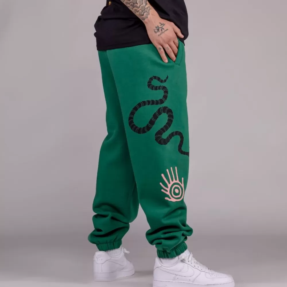 Grimey Pantalon "Snipes X True Roots"- Green | Fall 22 Shop