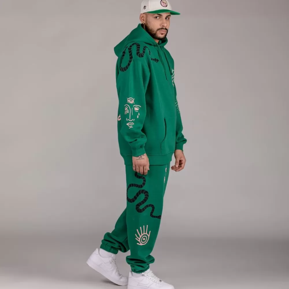 Grimey Pantalon "Snipes X True Roots"- Green | Fall 22 Shop