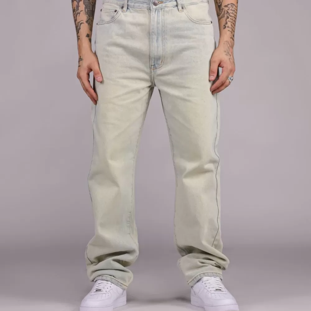Grimey Pantalon Snow Fox - Washed Light Blue | Winter L 22 Shop
