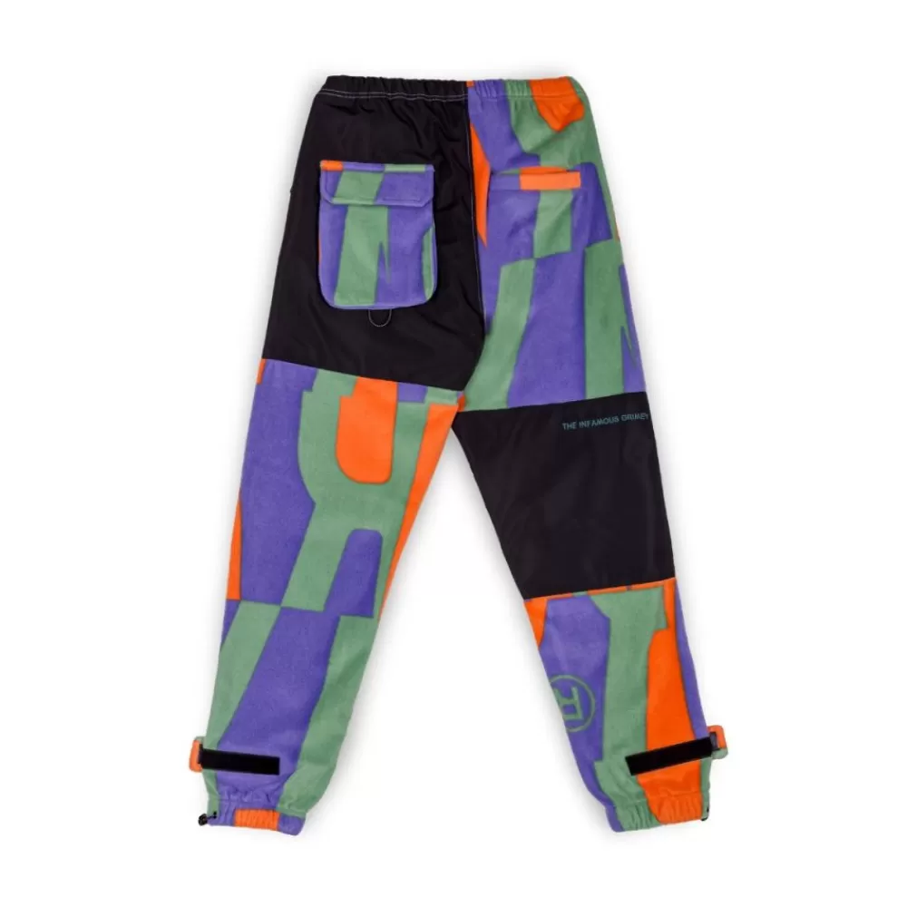 Grimey Pantalon Snow Fox All Over Print Polar Fleece - Multicolor | Winter L 22 Best Sale