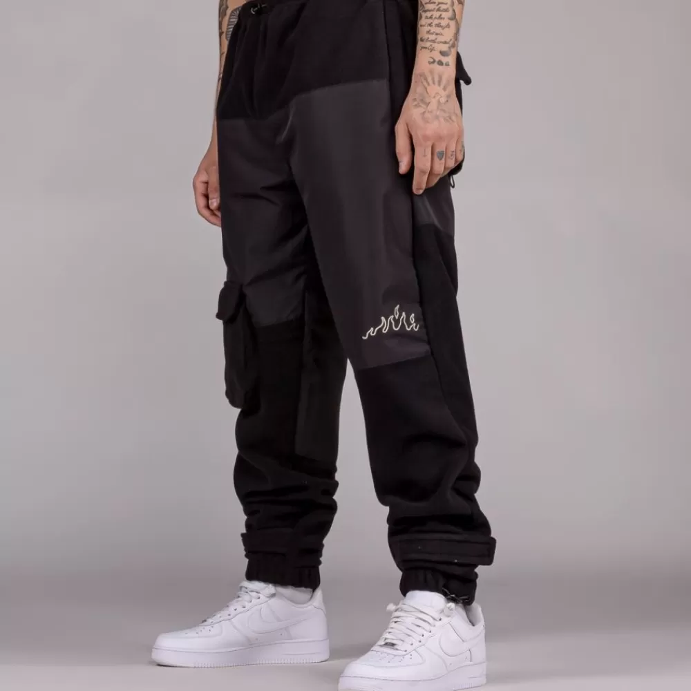 Grimey Pantalon Snow Fox Polar Fleece - Black | Winter L 22 Cheap