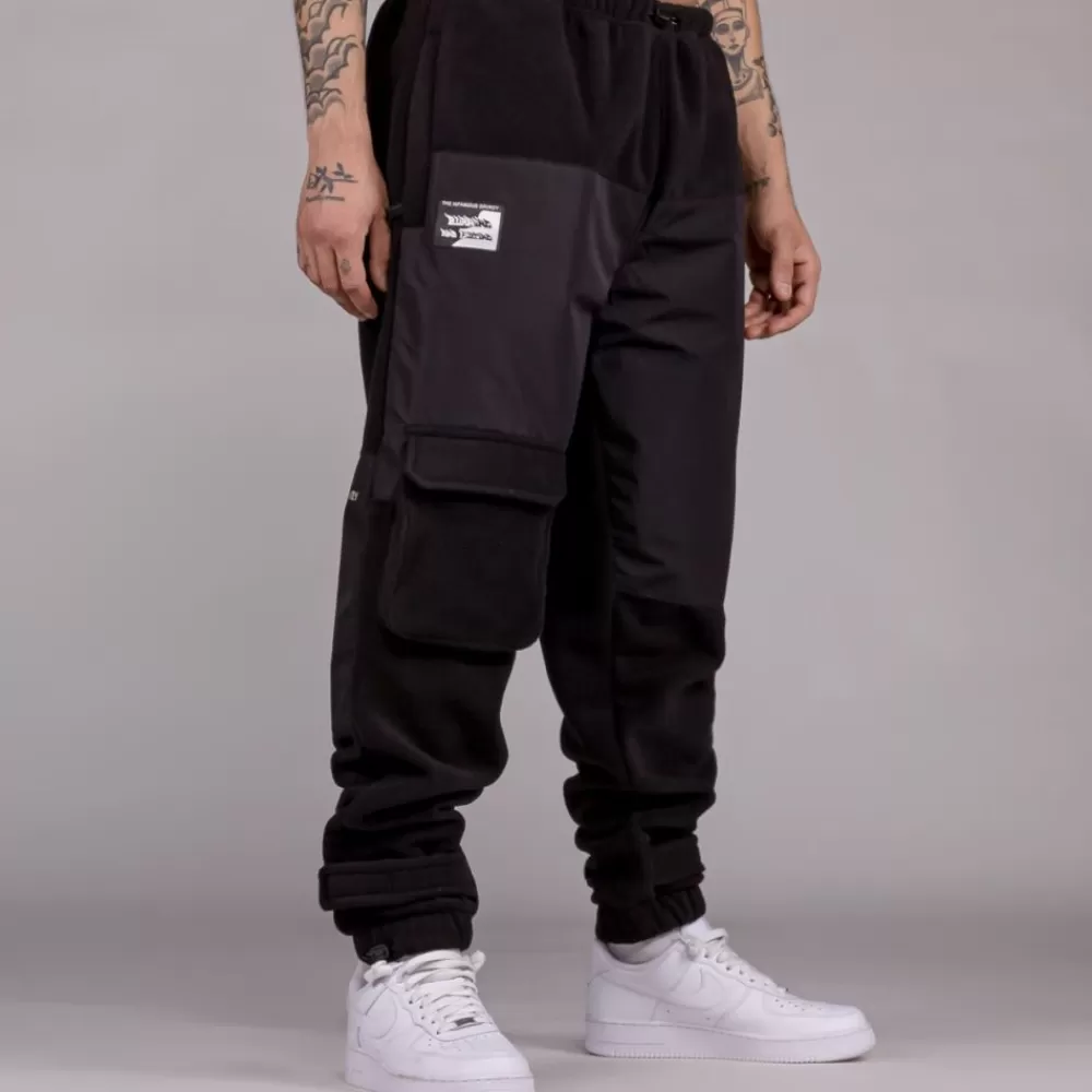 Grimey Pantalon Snow Fox Polar Fleece - Black | Winter L 22 Cheap