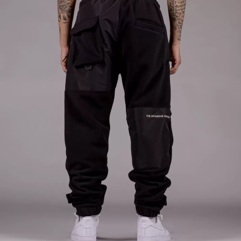 Grimey Pantalon Snow Fox Polar Fleece - Black | Winter L 22 Cheap