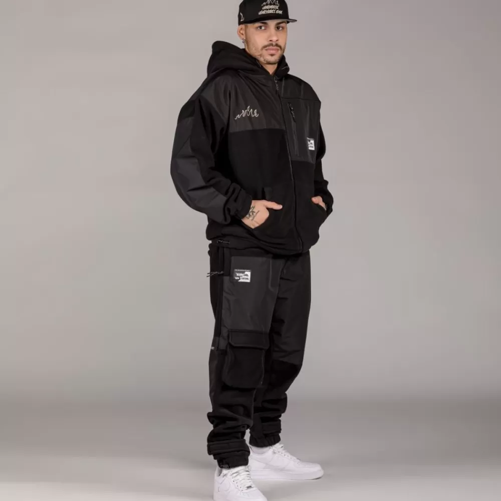 Grimey Pantalon Snow Fox Polar Fleece - Black | Winter L 22 Cheap