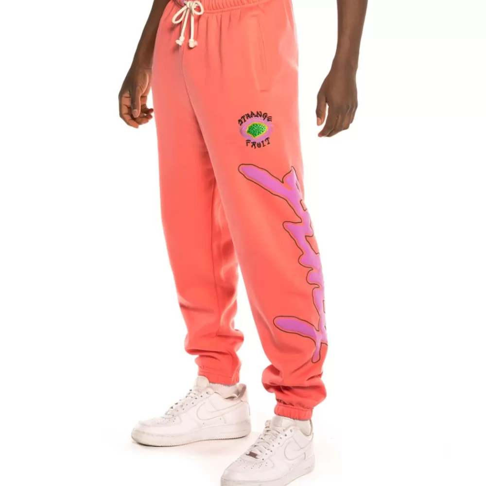 Grimey Pantalon "Strange Fruit" Sweatpants - Coral | Spring 21 Fashion