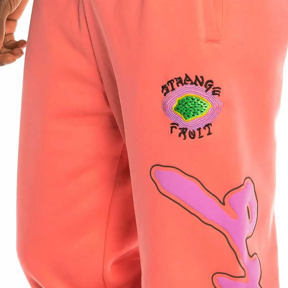 Grimey Pantalon "Strange Fruit" Sweatpants - Coral | Spring 21 Fashion