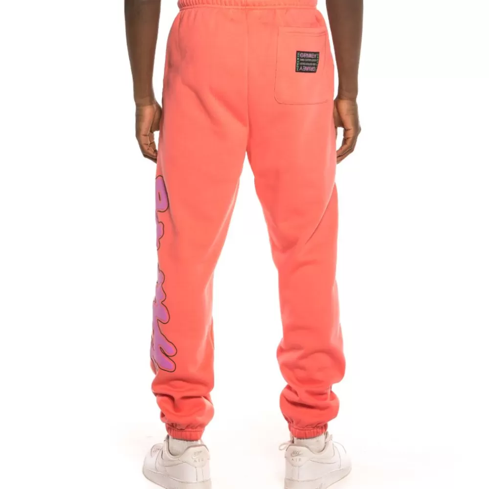 Grimey Pantalon "Strange Fruit" Sweatpants - Coral | Spring 21 Fashion