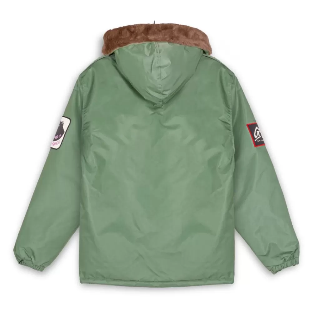 Grimey Parka "Pasion Gamberra (Gp X Grmy)" - Green | Fall 22 Sale