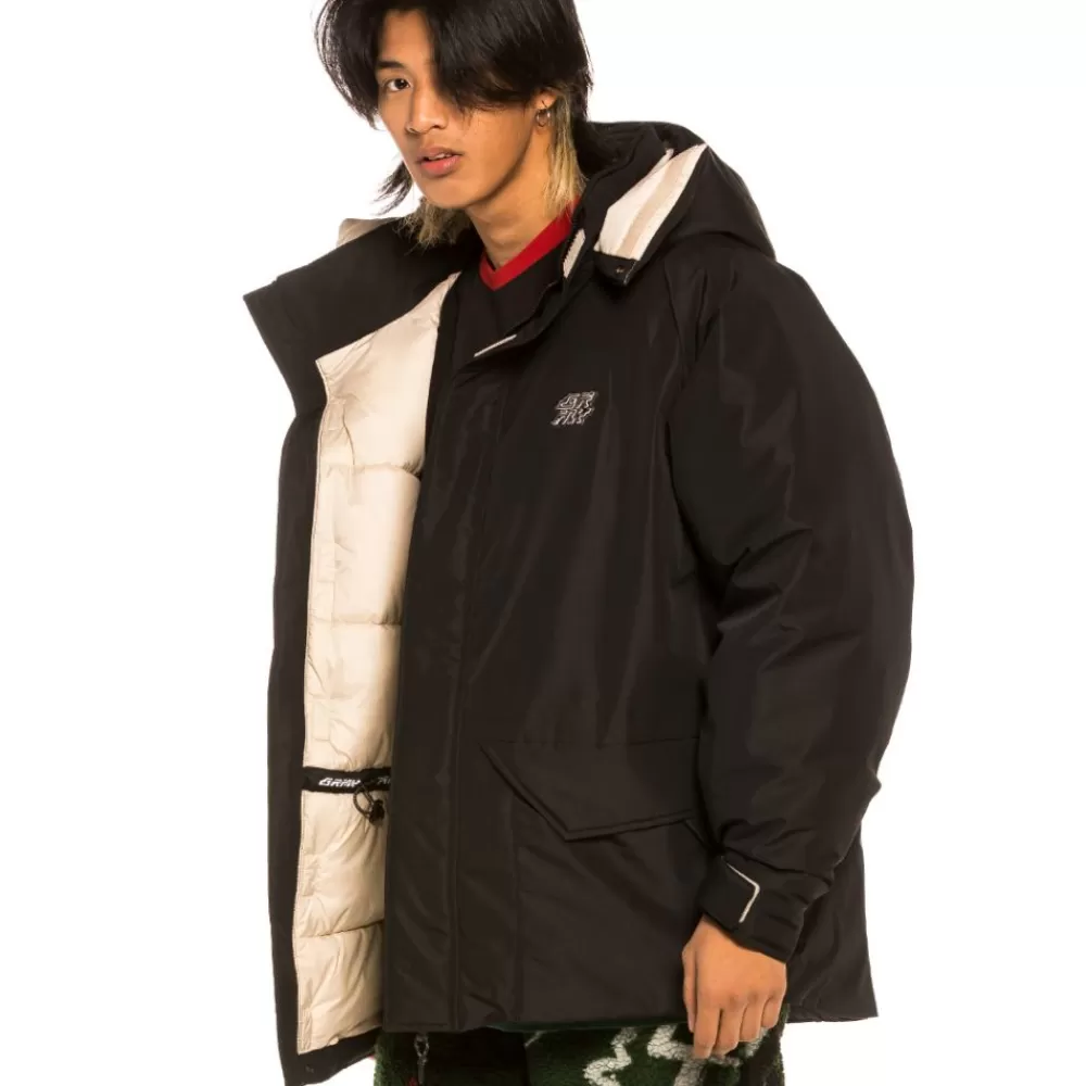 Grimey Parka "Space Lady" - Black | Winter 21 Clearance