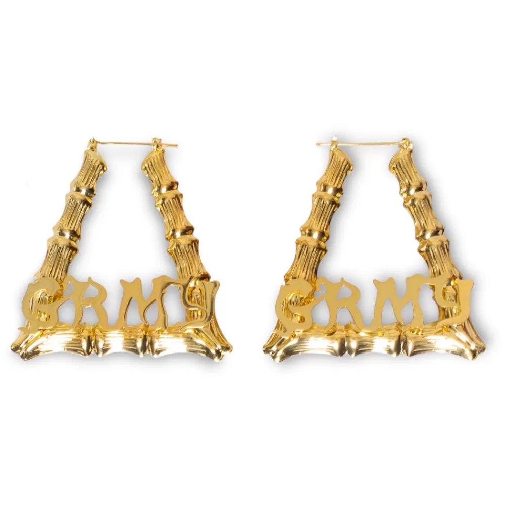 Grimey Pendientes "Jazz Thing" - Golden | Fall 21 Discount