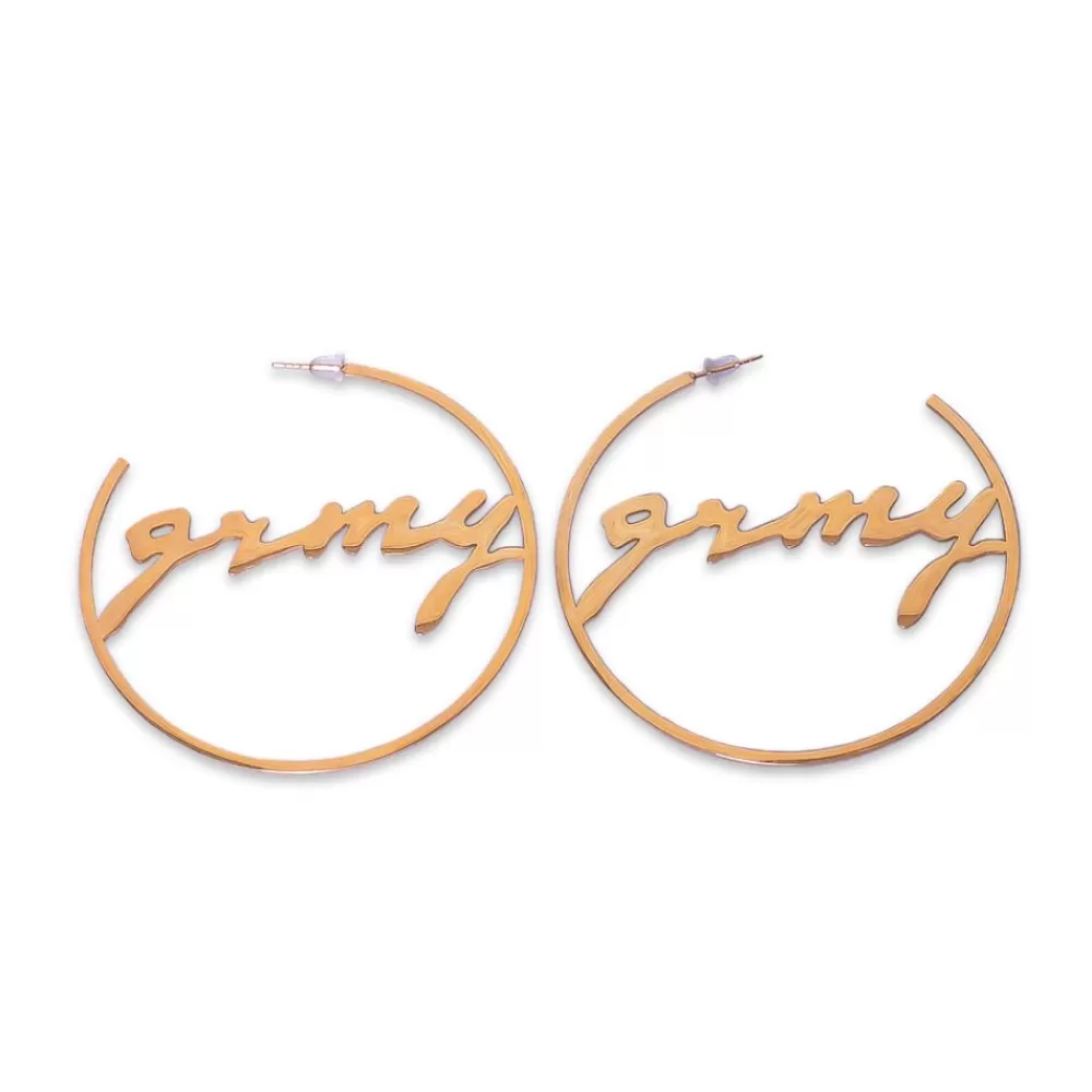 Grimey Pendientes "Strange Fruit" - Golden | Spring 21 Sale