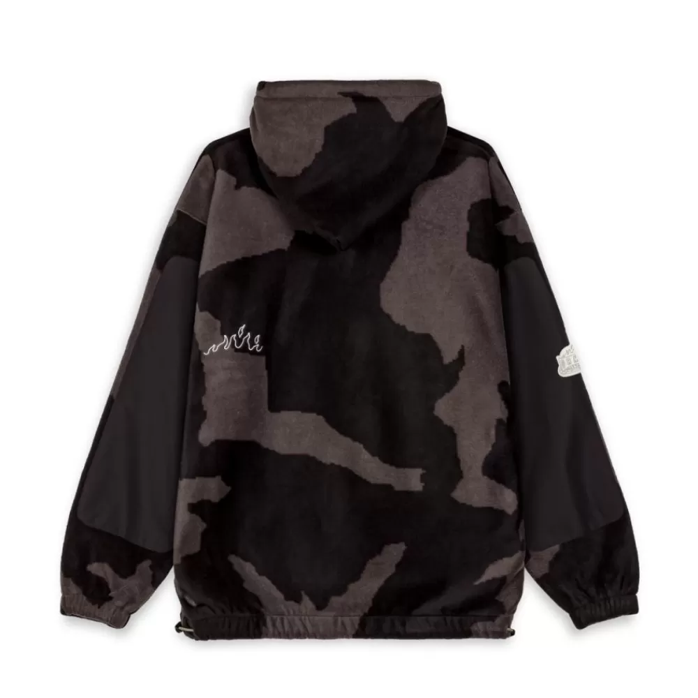 Grimey Sudadera Capucha Back At You All Over Print Polar - Black | Fw23 Shop