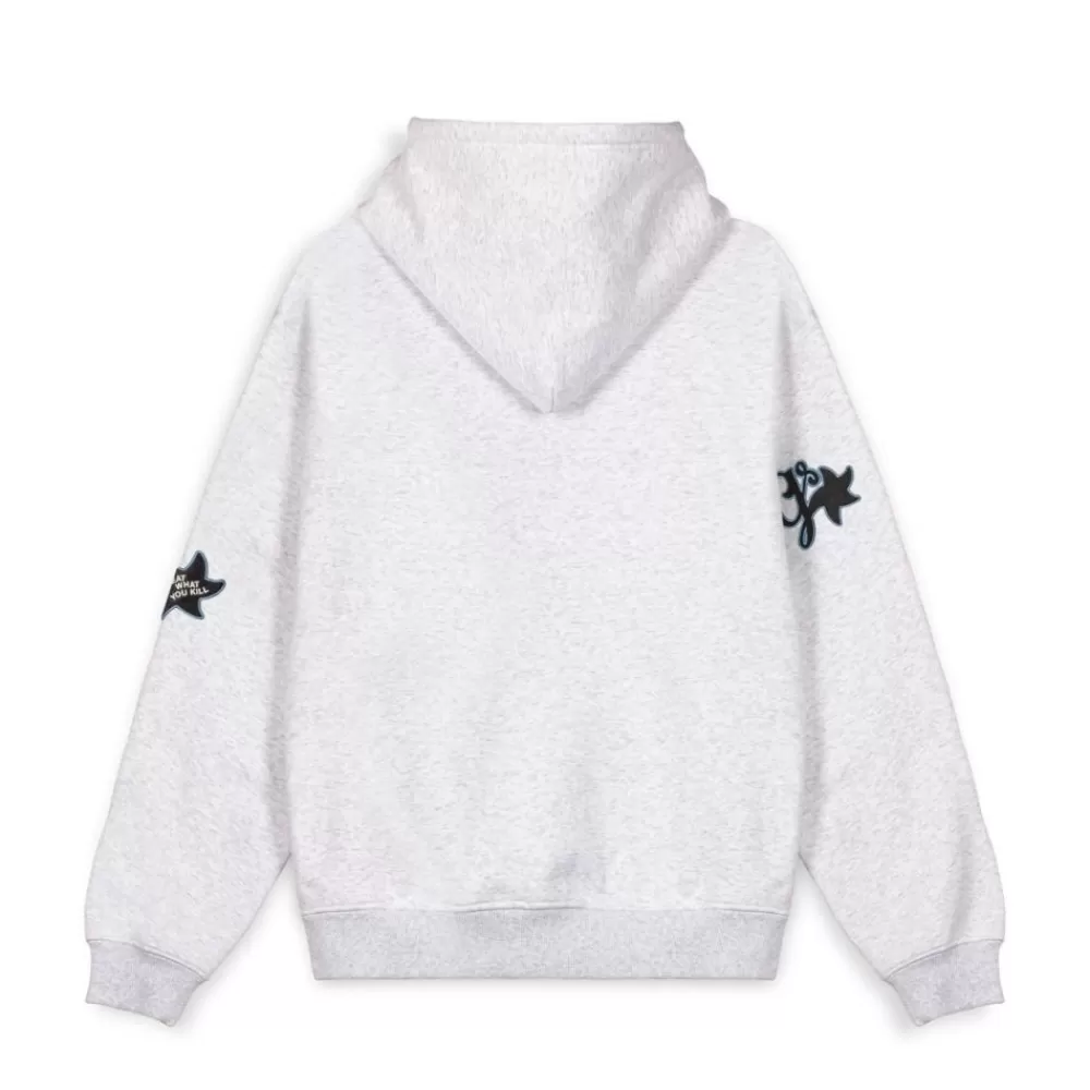 Grimey Sudadera Capucha Madrid Heavyweight - Sport Grey | Fw23 Hot