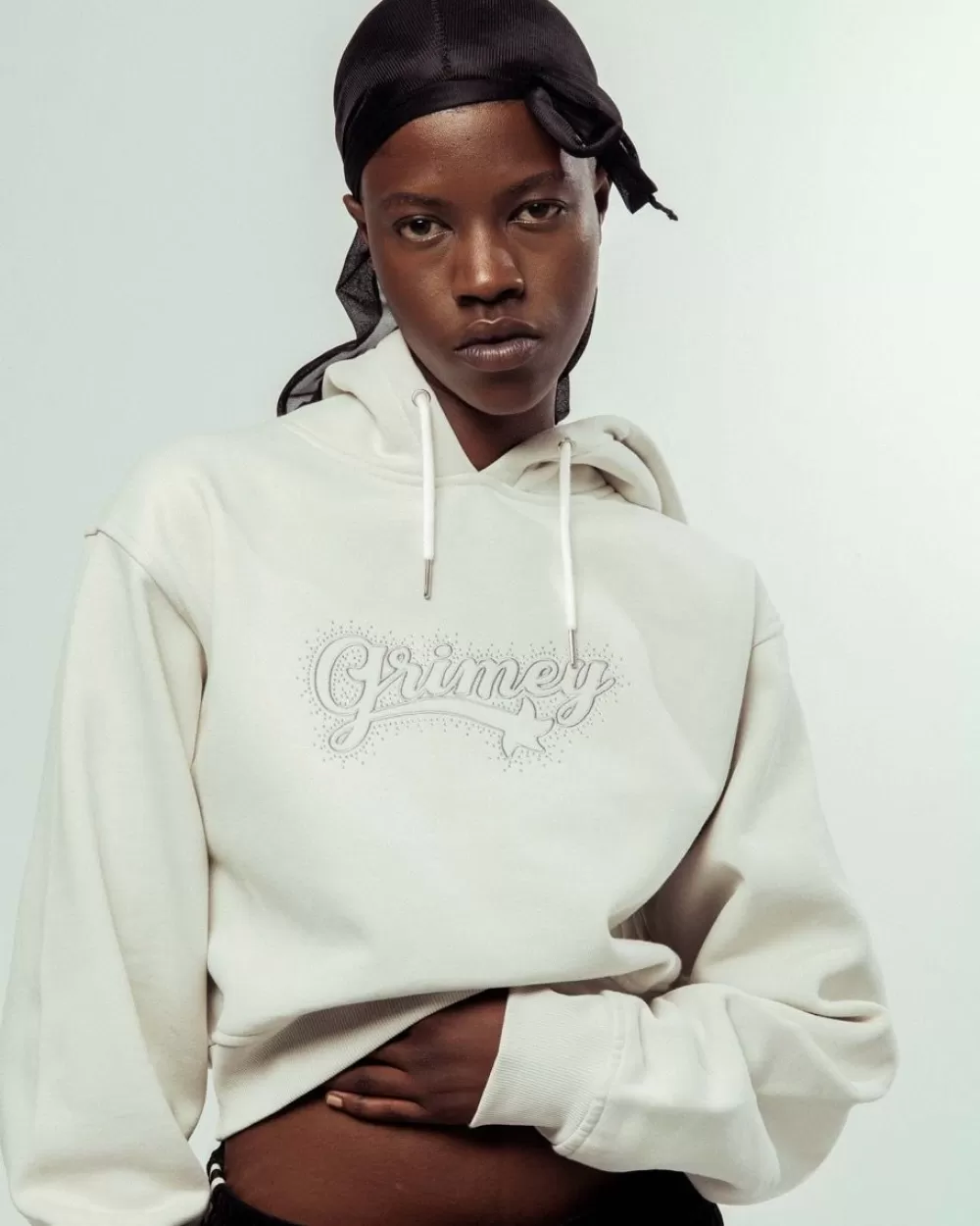 Grimey Sudadera Capucha Madrid Heavyweight The Connoisseur Girl Crop - Bicolor | Fw23 Outlet