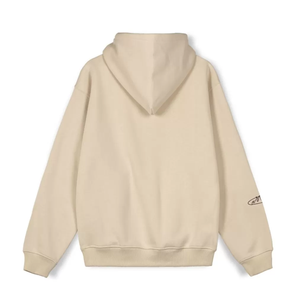 Grimey Sudadera Capucha Melted Stone Vintage - Cream | Fw23 Outlet