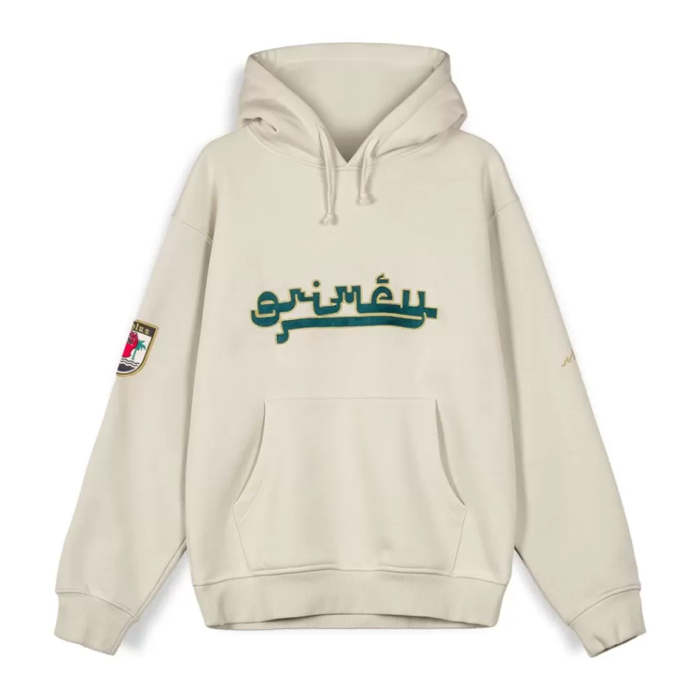 Grimey Sudadera Capucha Nablus Stones Vintage - White | Fw23 Cheap