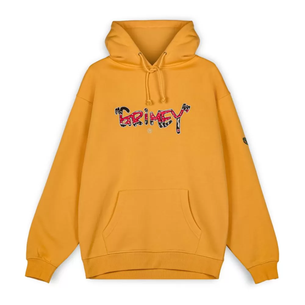 Grimey Sudadera Capucha The Toughest - Orange | Spring 23 Clearance